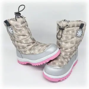 Schneeflocken-Zauber Winterstiefel
